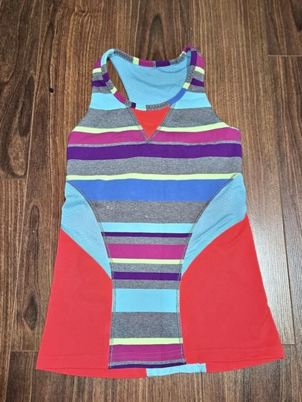 Patagonia Striped Dress in Blue & Red Size 6yrs Old